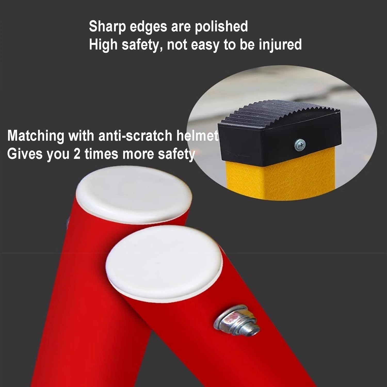 お買い得！！★PWABAF★交通フェンス、モバイル安全バリアゲート調節可能な交通バリケード折りたたみセキュリティゲート柔軟な群衆制御バリアガード拡張可能 (色 