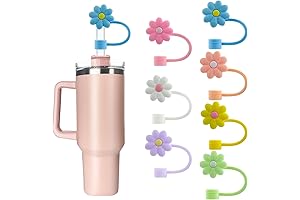 Silicone Straw Cover Caps for 20 Oz Stanley Tumblers