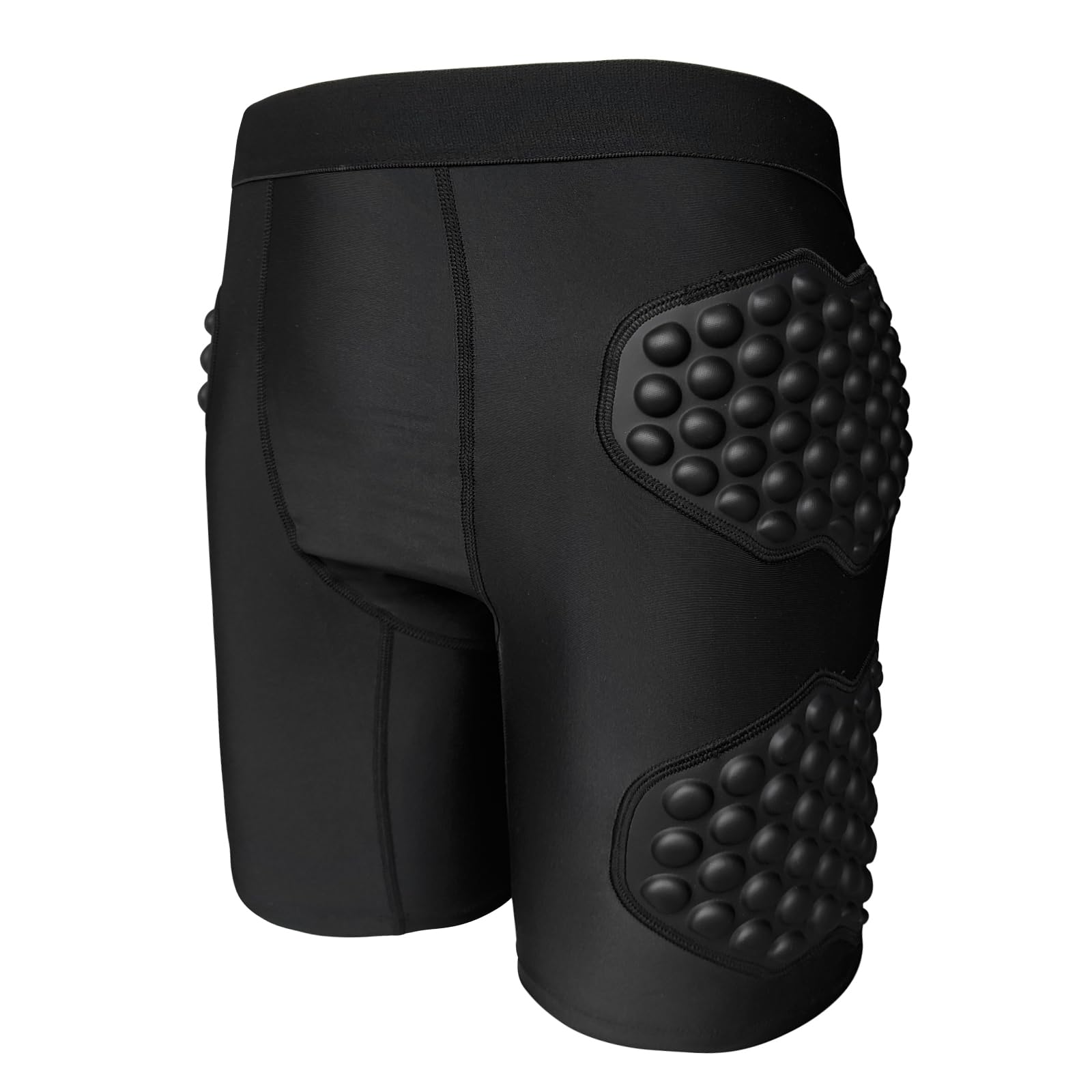 Topeter Basketball Compression Shorts, Padding Football Underwear, Goalie Shorts Thigh Pads, Snowboard Protective Gear - Image 2