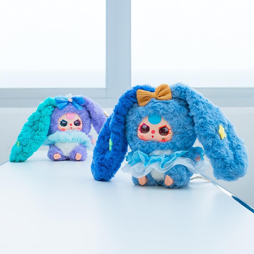 Baby Three Lily Rabbit Town Series 4 Plush Blind Box 1PC (1 of 12 Possible Styles) Cute Figures Collectible Toys Birthday Gifts(1Pc Series 4(V4))