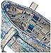 Vera Bradley Women's Cotton Vera Tote Bag, Santiago, One Size