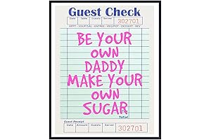 Girly Wall Decor for Empowered Women - Funny Inspiring Quotes