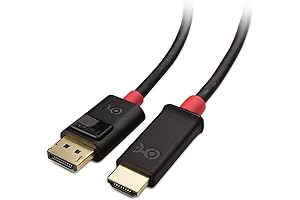Cable Matters 4K DisplayPort to HDMI 4K Adapter Cable 6 Feet