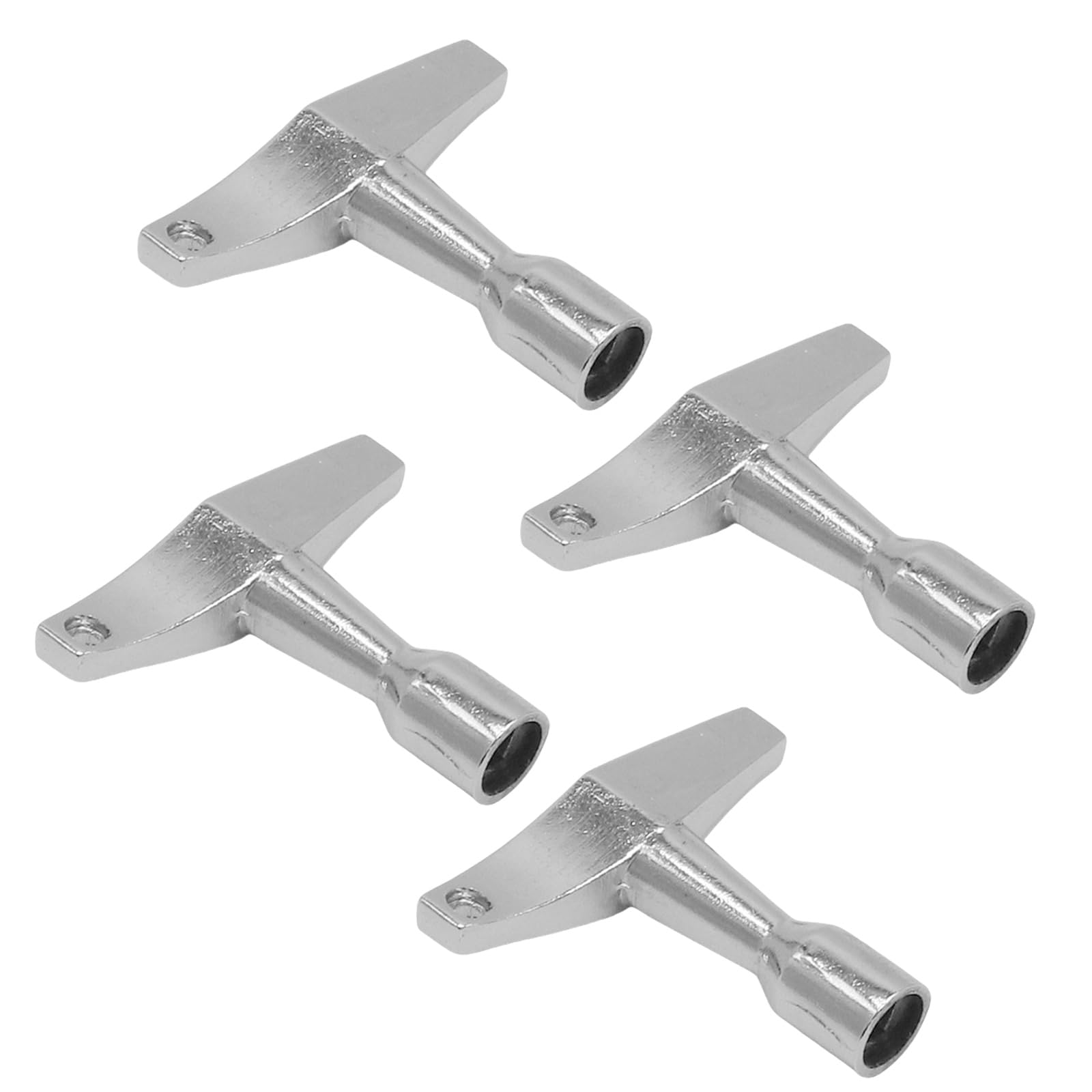 Drum Key Set Aus Edelstahl – 4-teilig Mit 3 Standard- & 1 Schnell-Dreh-Schlüssel