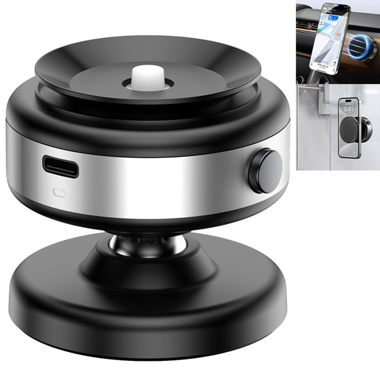 Supporto Magnetico Per Telefono Jeffly Ventosa Extra Potente Per - Foto 9