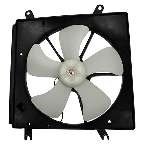 Vista 584 de TRQ Conjunto de ventilador de refrigeración dual compatible con Infiniti EX35 2009 FX35 FX50 2007-2008 G35 2008-2013 G37 2012-2013 M35h 2014-2015