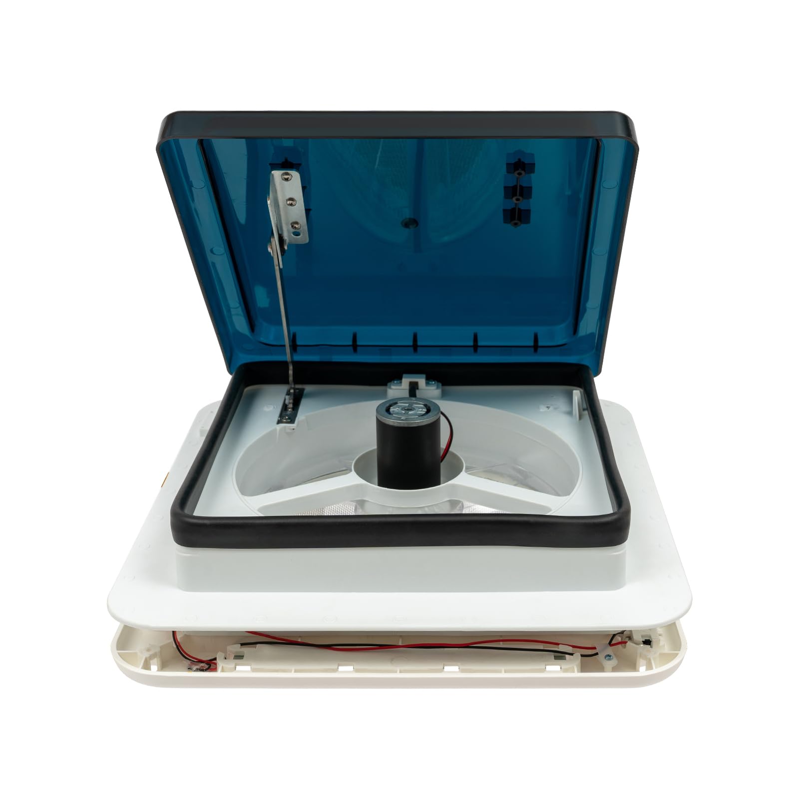 Ventilatore da tetto per camper con luce a LED, 12 V, per camper, camper, camper, camper, 36 x 36 cm