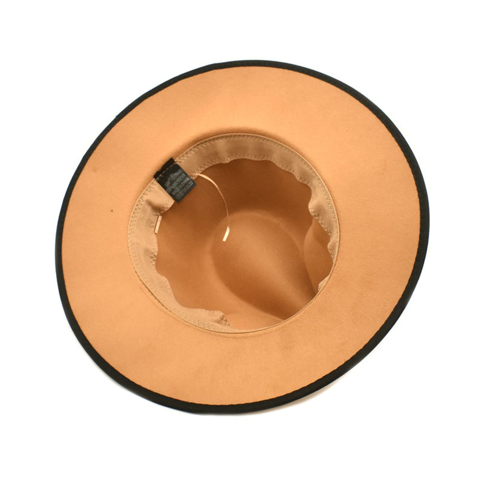 Zimowa Ciepła Czapka Koreańska Wełniana Czapka Jazzowa Brytyjska Czapka Cylindryczna Z Dużym Rondem Damska Jesienno-Zimowa Moda Rondo Płaska Czapka Damska Czapki Zimowe/Beige/One Size