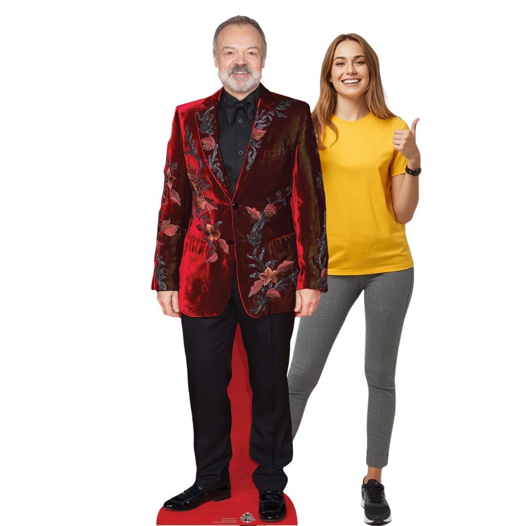 Star Cutouts CS1094 Graham Norton Cardboard Cut Out With Mini