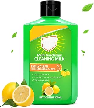 Cleaning Milk House Cleaner, 2026 New Powerful Multifunctional Cleaner, Powerful Concentrated Cleansing Lotion, Multi-Purpose Cleaner for Kitchen and Bathroom 1pcs