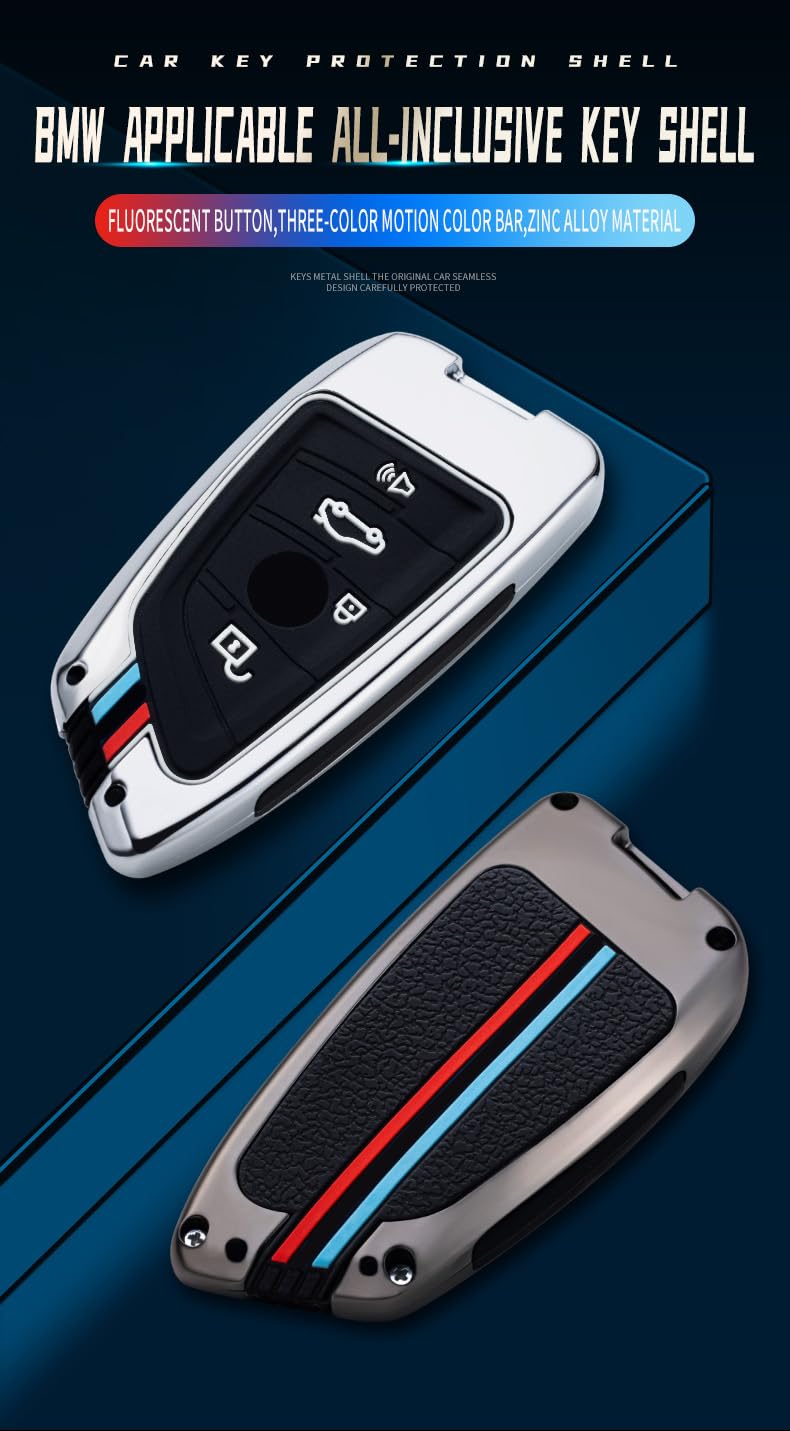 BMW Sleutel Etui M Performance F45 F46 G01 G02 G05 G07 G10 G11 G20 G21 G29 G30 G31 F90 G32 Gt F48 F39 F15 F16 Origineel Bmw