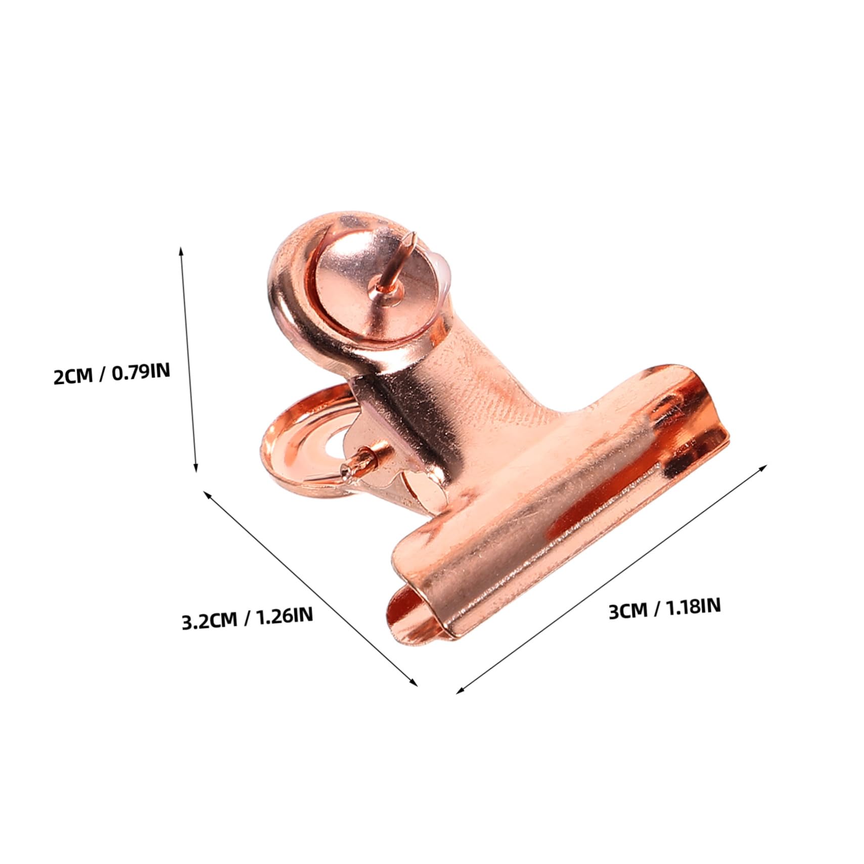 Operitacx 5ensembles Poussins pour Tableau Punaises Décoratives Pratiques pour Carte Accessoires De Bureau Doré pour Organisation Et Créatifs