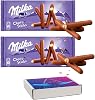 Millka Choco Crunchy Stix 112g - Pack of 2 - Delicious Crunchy Biscuit Choco Sticks