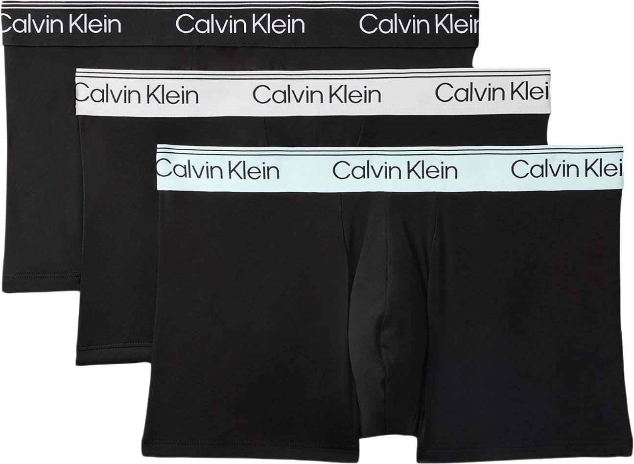 Calvin Klein Underwear Pack Of 3 Hipsters Men's Black + Black + Black Large
