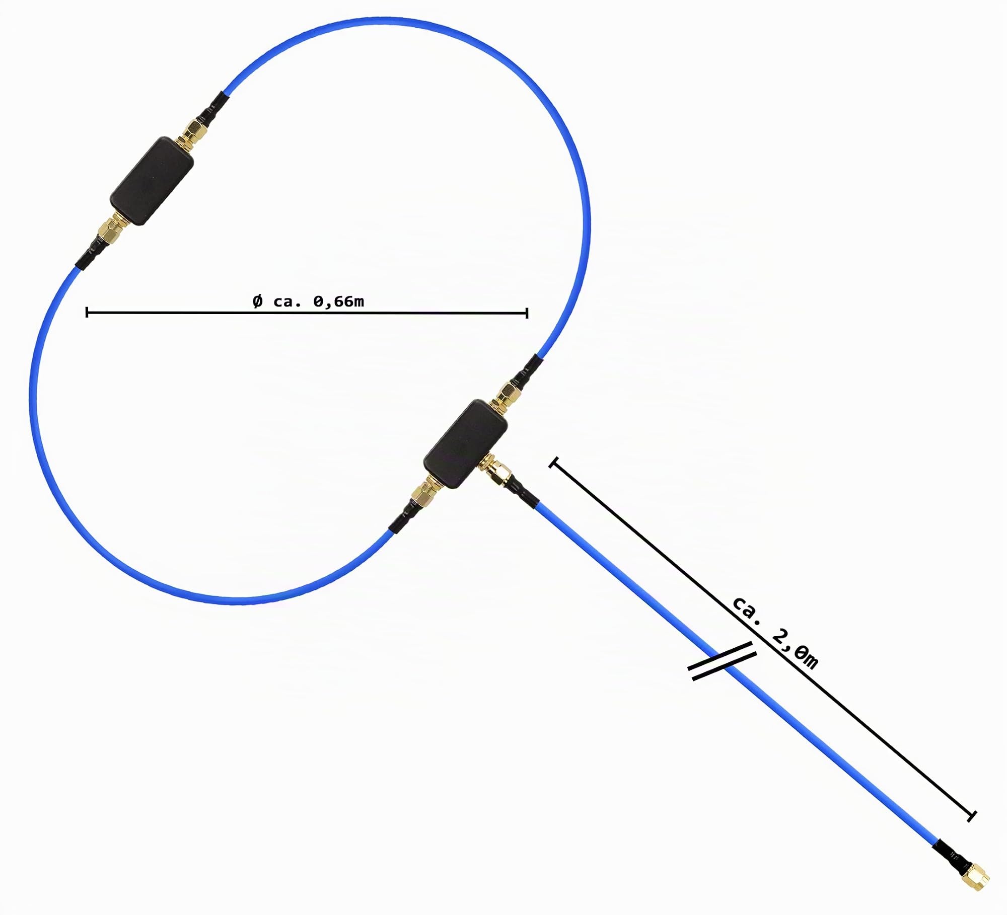 YouLoop - Antenna magnetica passiva portatile, per HF e VHF (originale), compatibile con AIRSPY/RTL-SDR, ecc.