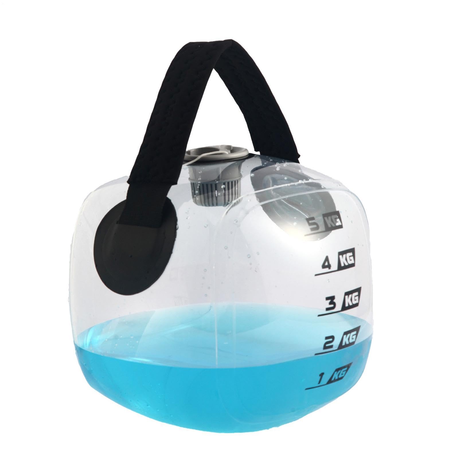 Regulowany Kettlebell z Wodą Regulowane Obciążenie Sprzęt Do Ćwiczeń | Core Fitness Sprzęt Dla Kobiet Sportowców Początkujących Profesjonalistów Siłownia Biuro Salon Studio