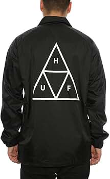 Amazon | [ハフ] コーチ ジャケット ナイロン アウター TRIPLE