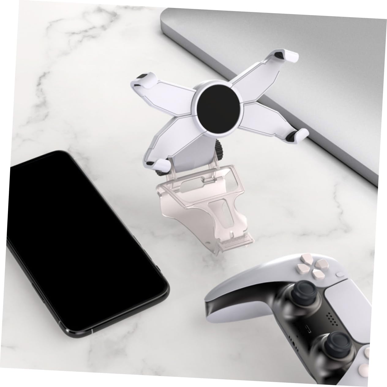 OSALADI 3stücke Praktischer Verstellbarer Handyhalter Für Gamepads Robuster Stand Für Gaming-szenarien Kompatibel Mit Verschiedenen Smartphones Stabil Und Benutzerfreundlich Für