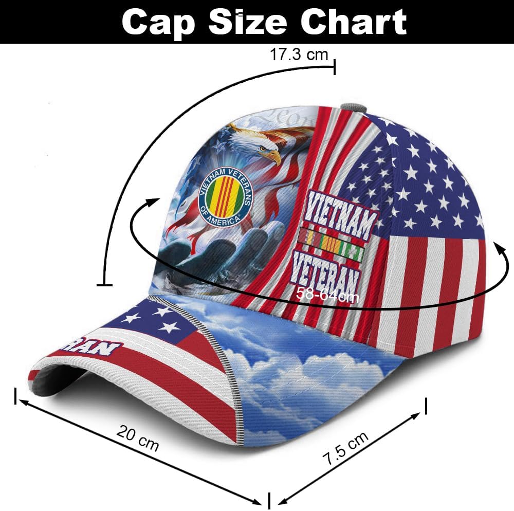 US Veteran Hat Patriotic Hats for Men Military Retired Hats Veterans Day Gift Ideas Military Ball Caps Gift for Veteran - Image 5