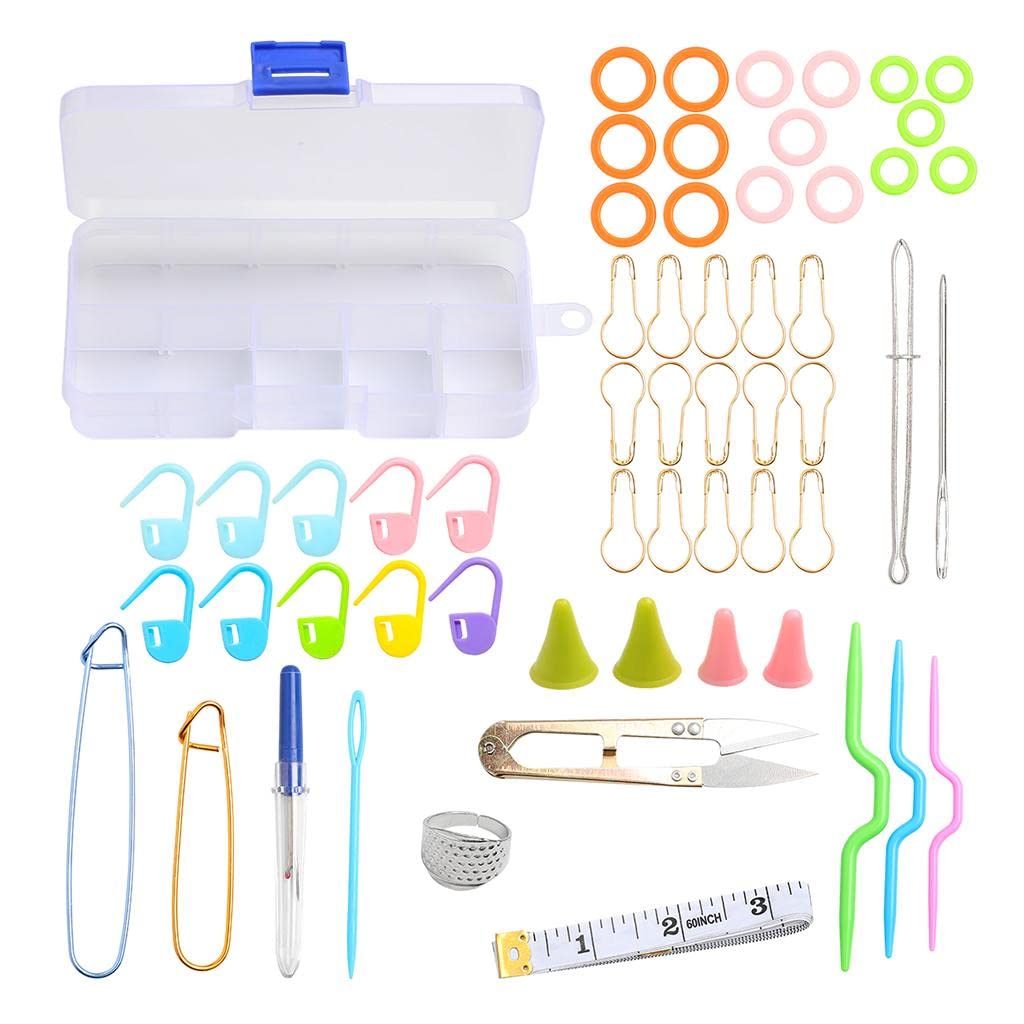 Kit de Tejido de Bambú, Kit de Tejido Circular con Tubo