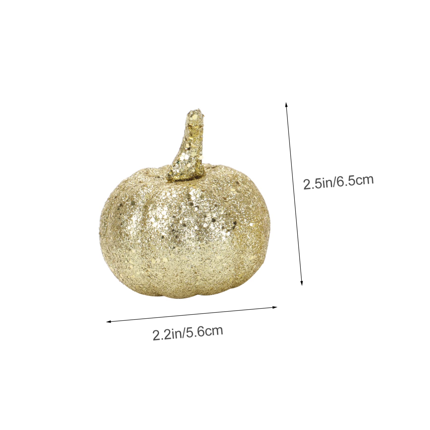 ABOOFAN 60stücke Miniature Künstliche Kürbis Deko Halloween Dekorationen Für Garten Festlichkeiten Lebendige Kunststoff-Pumpkins Für Erntedank Und Weihnachten