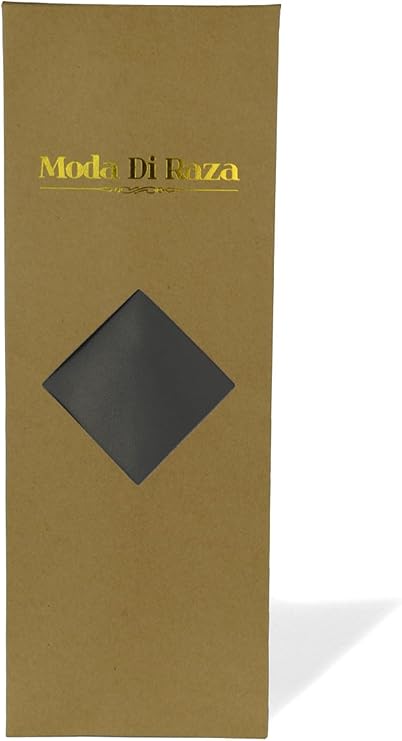 Moda Di Raza Mens Neckties - Solid Color Ties - Multiple Colors - Classic 3.5 width Long Ties