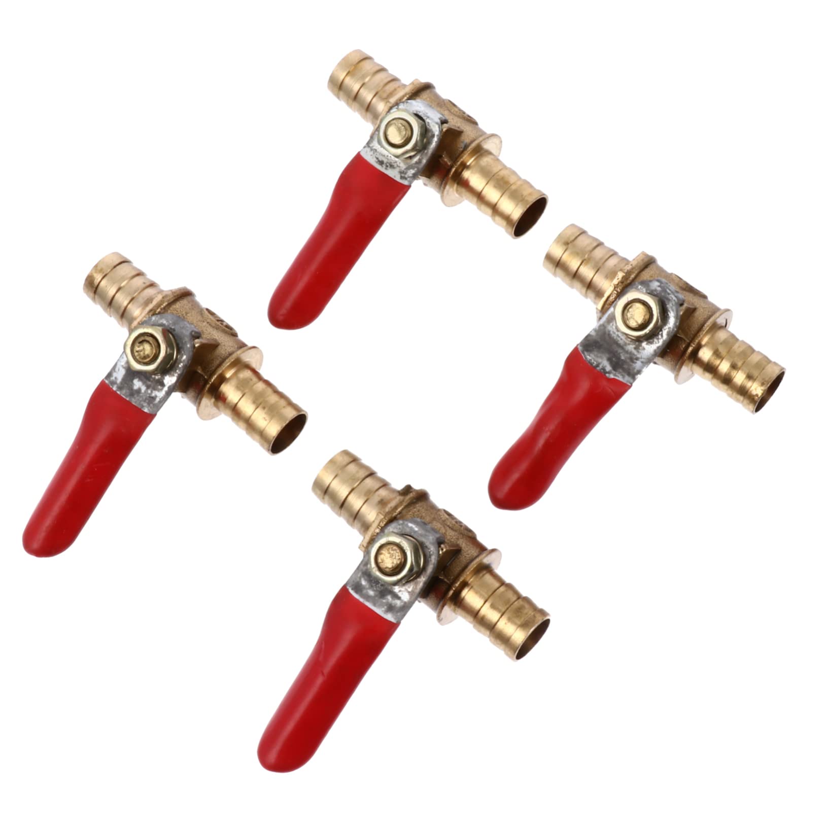 Válvula de latón para grifo de alta durabilidad: kit de 4 conectores antilenguas
