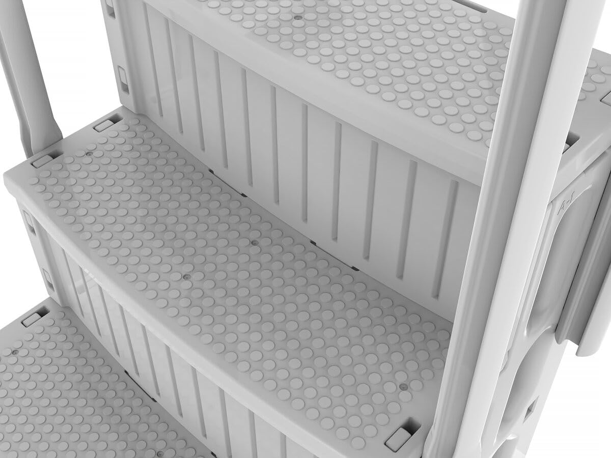 Escalier Simple de Piscine Nathan 3 marches Plastique