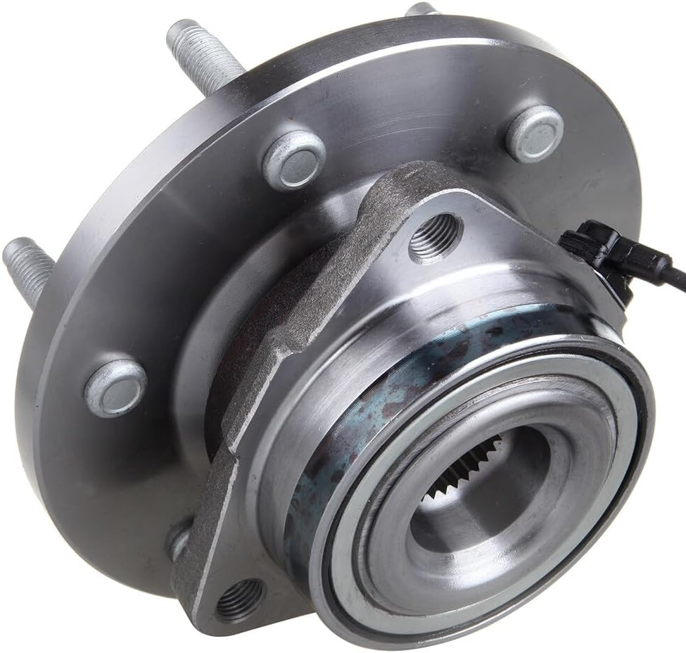 ECCPP Wheel Hub and Bearing Assembly Front 515093 fit for Hummer H3 2006-2010, for Hummer H3T 2009-2010 6 Lugs Wheel Bearing Hubs with ABS 2pcs