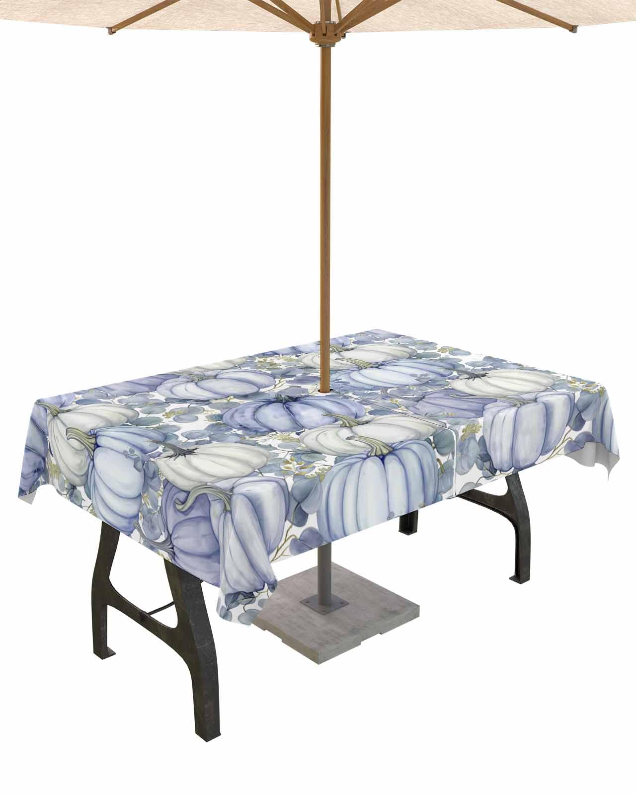 Fall Thanksgiving Outdoor Tablecloth 54