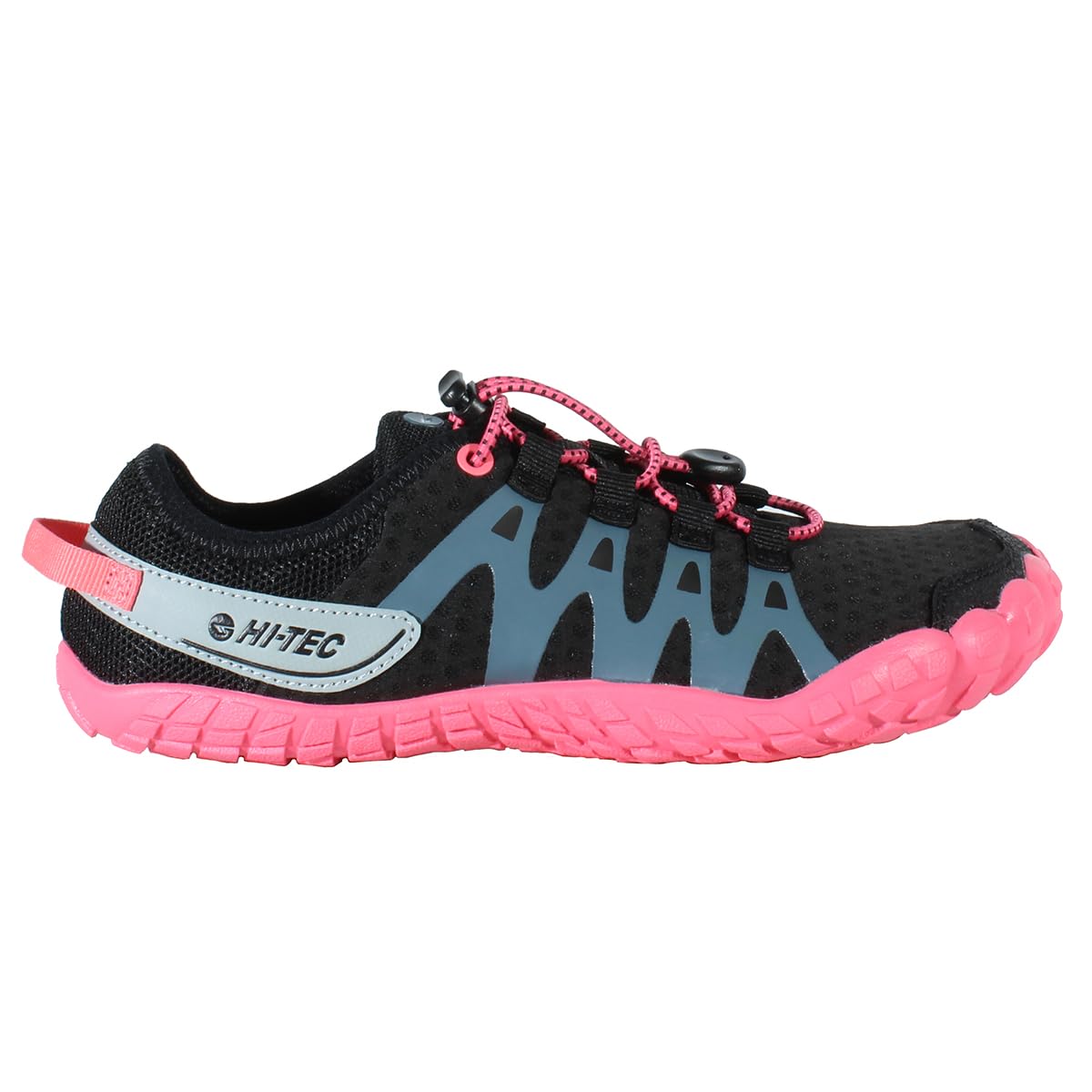 HI-TEC Zapatillas Barefoot Mujer Abyss Women's | Deportivas Barefoot Mujer Montaña, Senderismo | Calzado Respetuoso, Cómodo, Minimalista | Ligero, Transpirable y Flexible