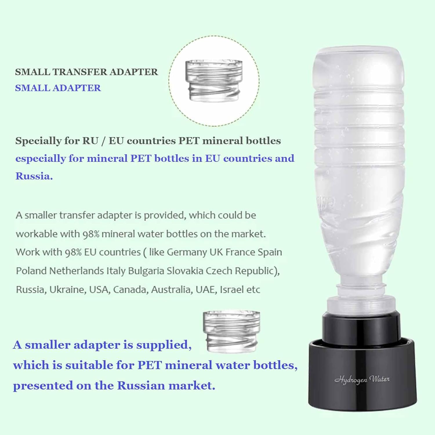 3000PPB Hydrogen Water Bottle Generator, Anti Aging 3000mAh Large Capacity, SPE PEM Hydrogen Water Generator, for Sports and Fitness