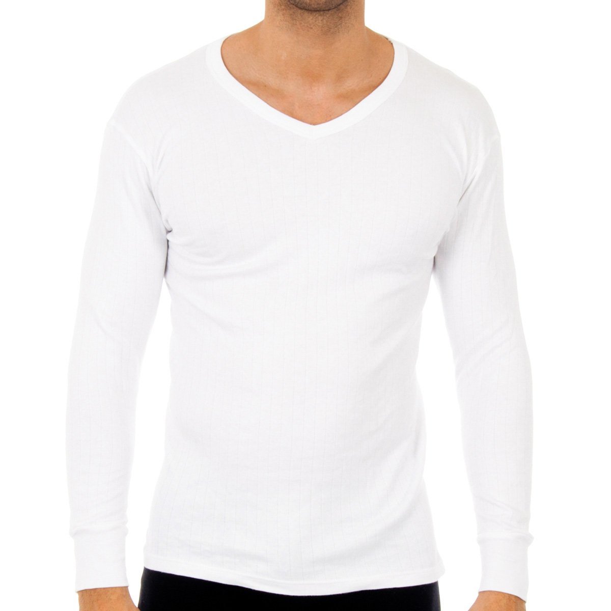 Abanderado Camiseta de manga larga Térmico Algodón de invierno Hombre x1