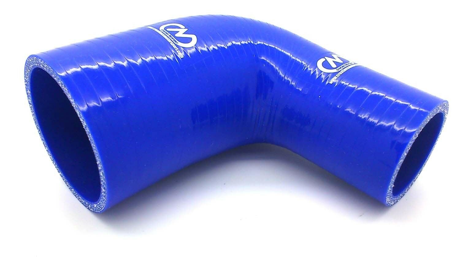 90 Degree Silicone Reducer Elbow Hose [Universal] (Blue, 102-90mm)