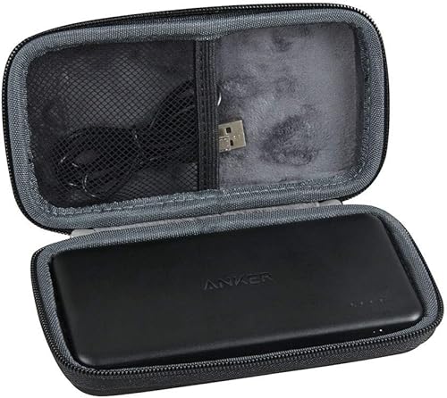 Hermitshell Estuche rígido de viaje para banco de energía Anker PowerCore II Slim 10000 Ultra Slim