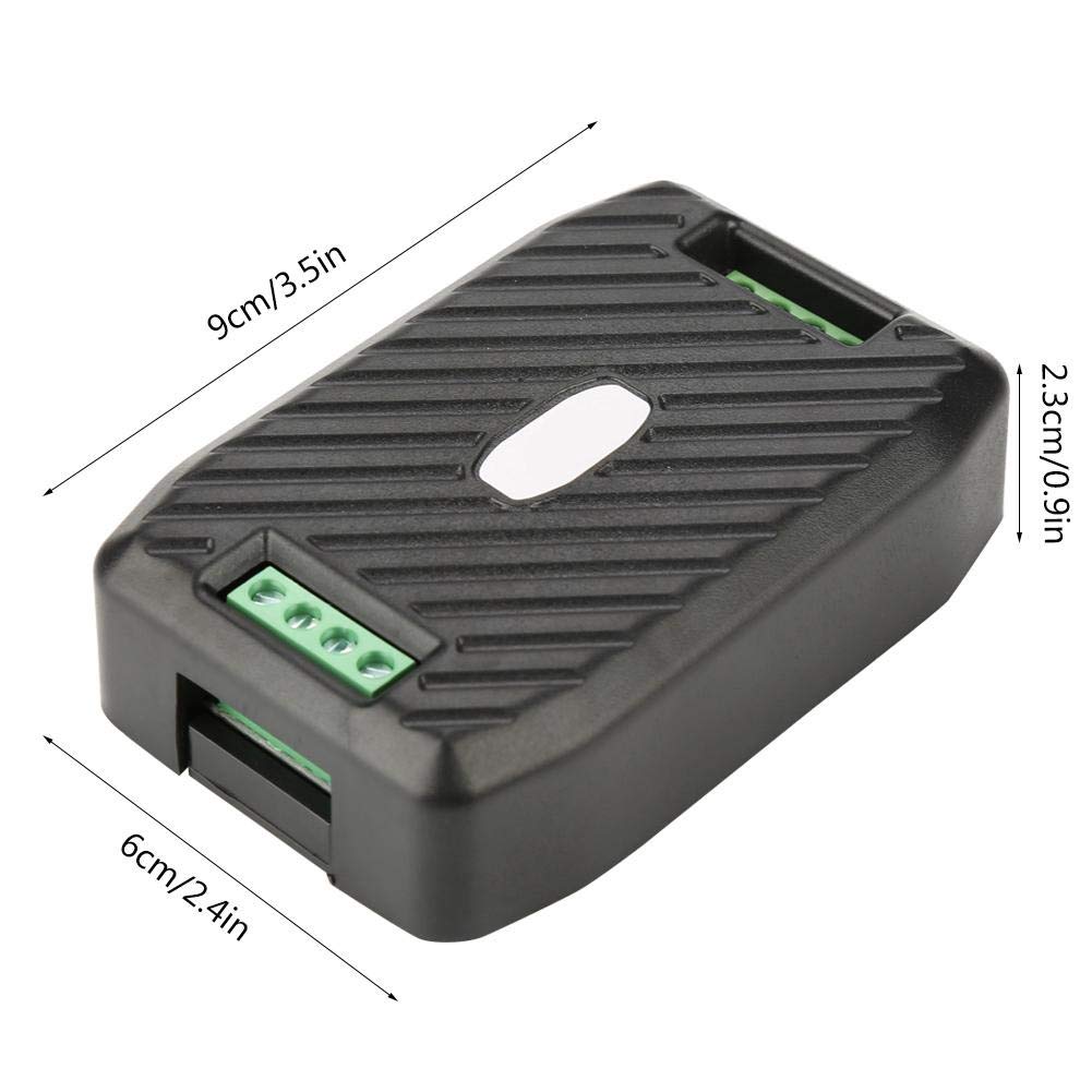 PZEM-017 Scatola di comunicazione CC Interfaccia Modbus 0-300V 300A Shunt Cavo USB Tensione Corrente Potenza Consumo energetico Misuratore(PZEM-017+100A+USB)