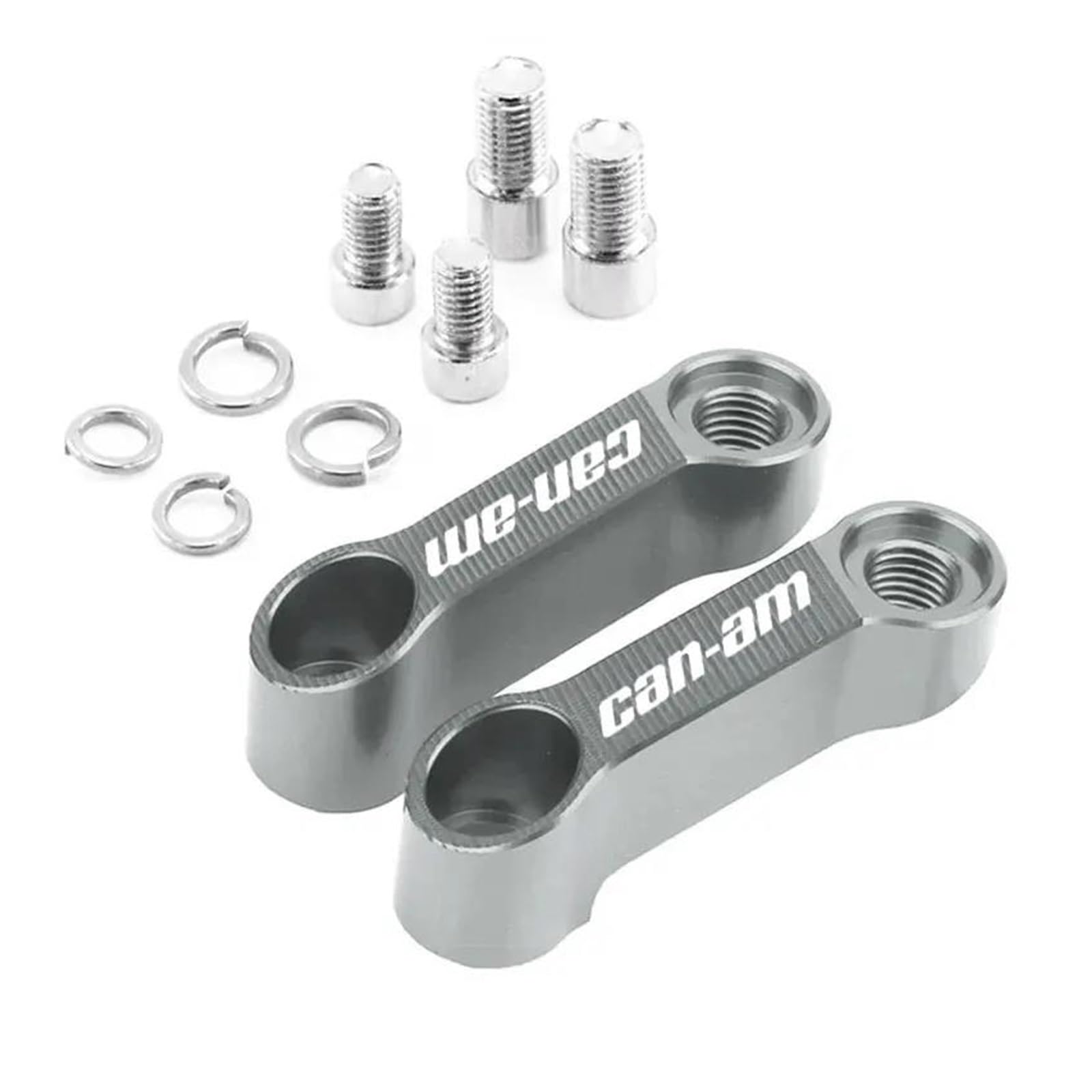 Extension Bracket for Can Am Outlander 1000 Ryker 900 Renegade 800 Canam Maverick X3 Spyder(Gray)
