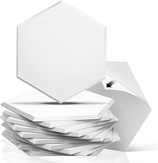 Sponsored Ad - 12 Pack Acoustic Panels, Self-adhesive Acoustic Panels, 2nd Generation Sound Absorbing Panel, Sound Proof F...