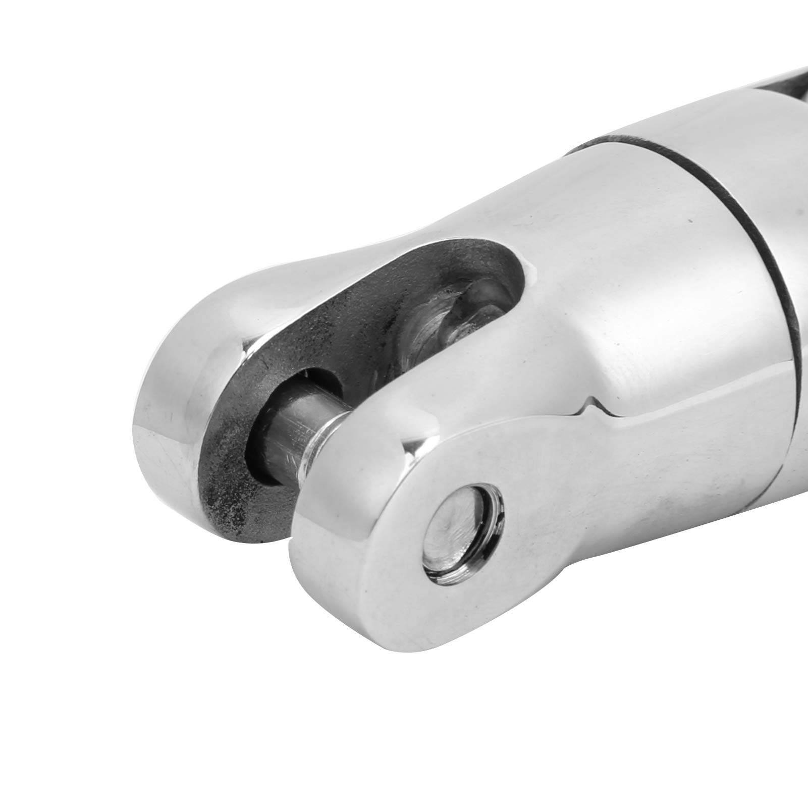 Cadena Giratoria de Ancla para Barcos de Alta Resistencia, Conector de Ancla de Acero Inoxidable 316, Amarre de Cadena de 0,2-0,3 Pulgadas de 6 Mm a 8 Mm para Barcos Marinos