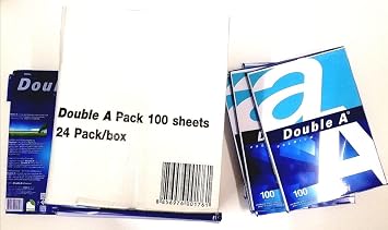 A4 Size Premium Printer Paper - Great for Printing Professional Documents - 21 lb - 8.3 x 11.7 (100 Sheets, White)
