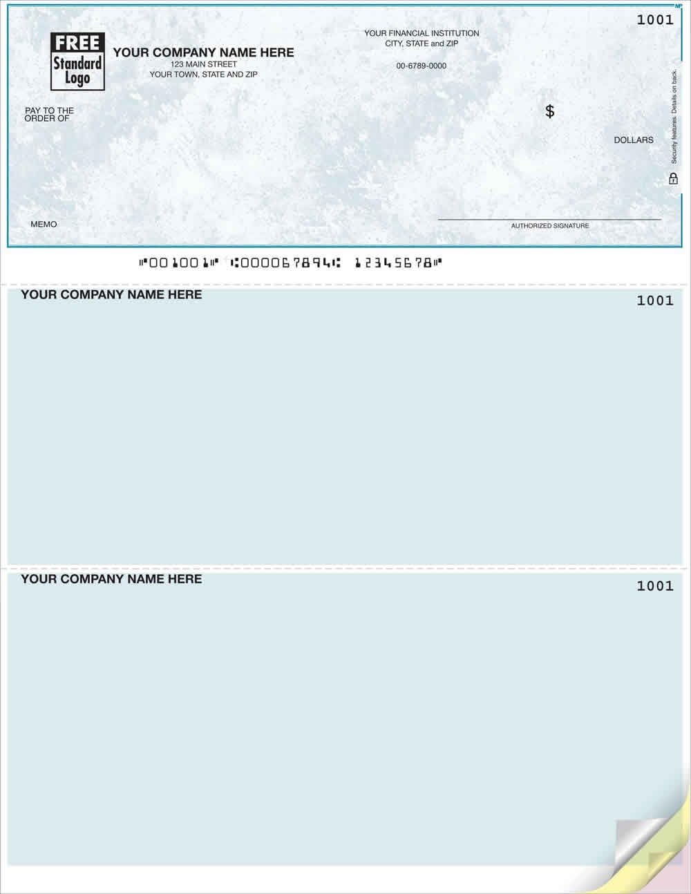Computer Checks Compatible with Quickbooks, Premium Monterrey (Quantity 1000)