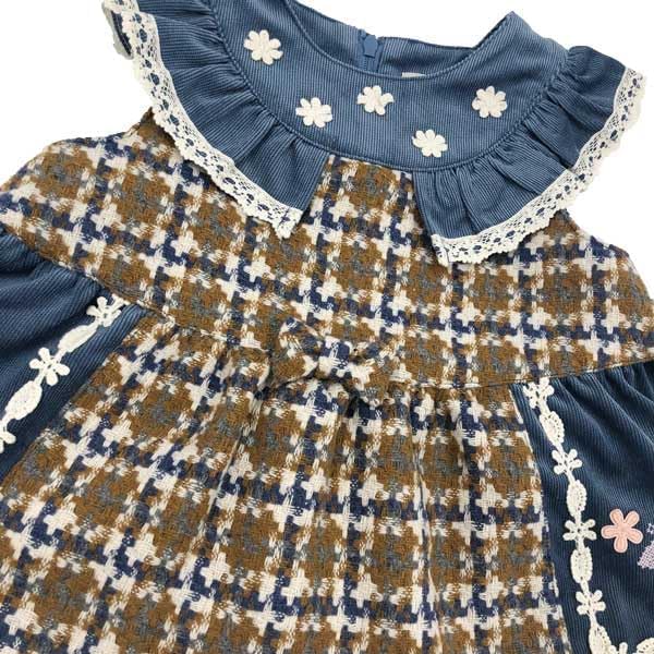Amazon.co.jp: Souris ベビー服 ミルキースーツ チェック柄