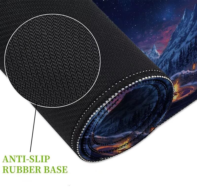 Desk mat paysage de montagne pour sublimer votre setup PC - 5