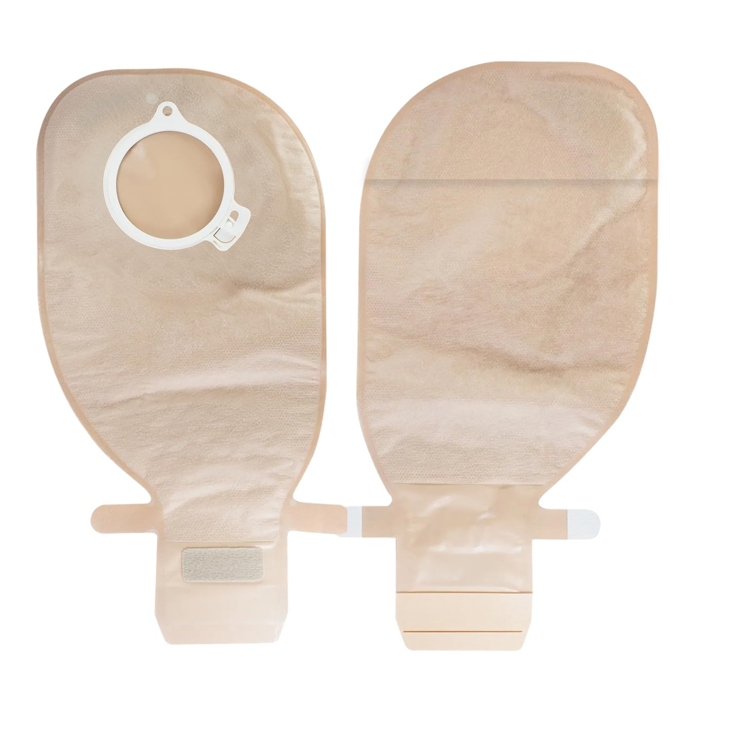 MED 13985 Two Piece Opaque Ostomy Pouch C25011 – Drainable Colostomy Bag with Gas Filter, Click Lock Attachment & Velcro Closure (Pack of 5)-image-29