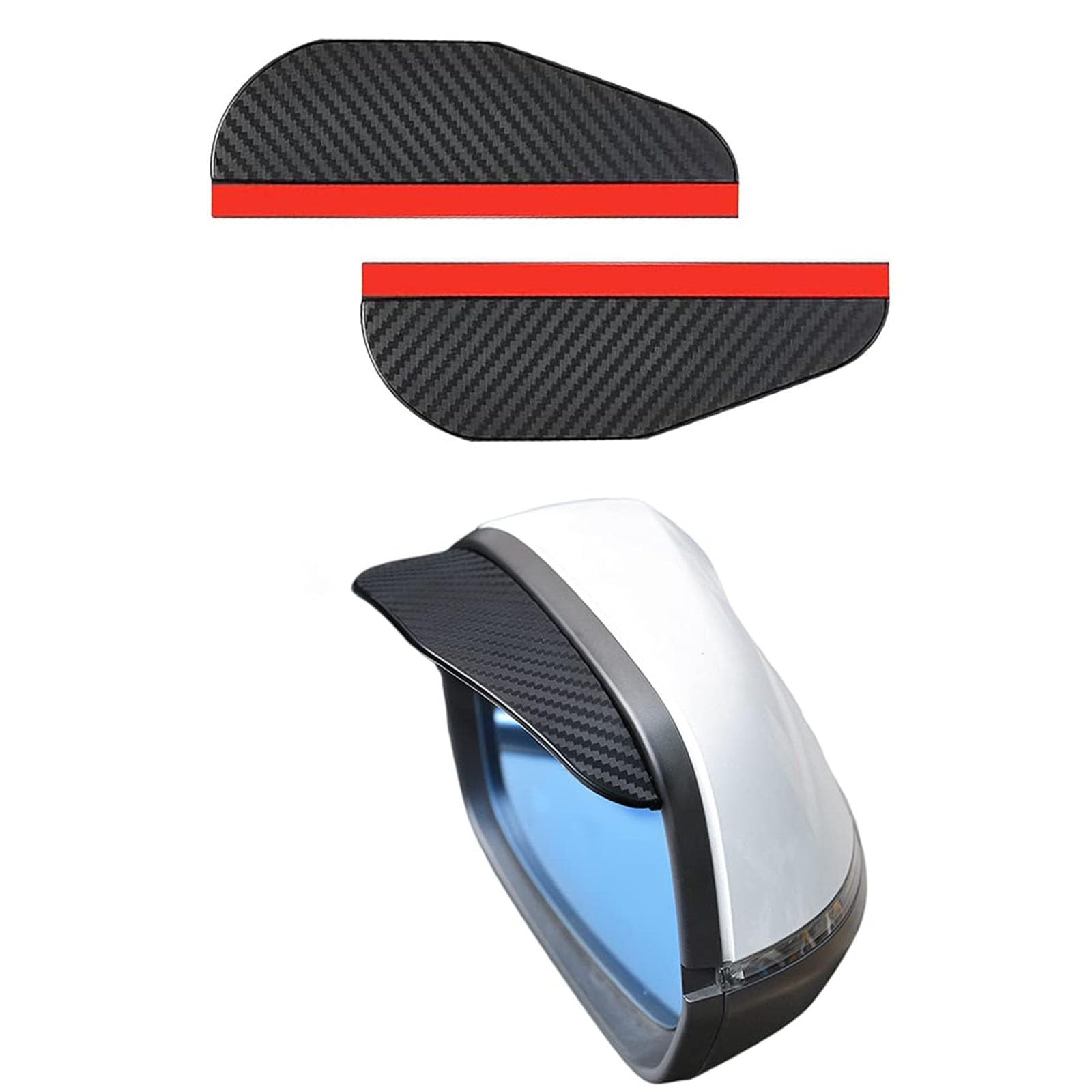 WELYSYSB Wing Mirror Rain Guard, For Renault Clio 2012-2019