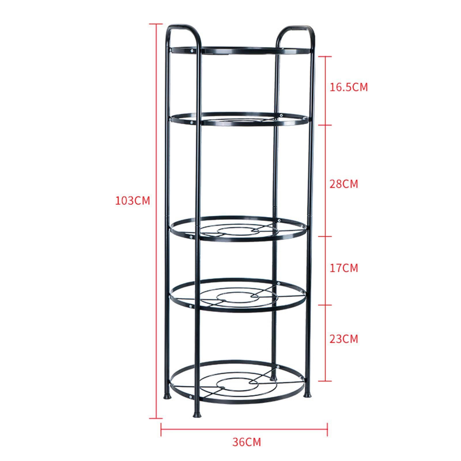 Organisateur de casseroles et poêles de Cuisine - Support Gain de Place pour casseroles et poêles - Solution de Rangement pour placards - Support et Porte-casseroles Durable - Idéal pour Les