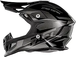 Capacete Motocross Fast Tech Limited Edition 60 Preto/Cinza 60