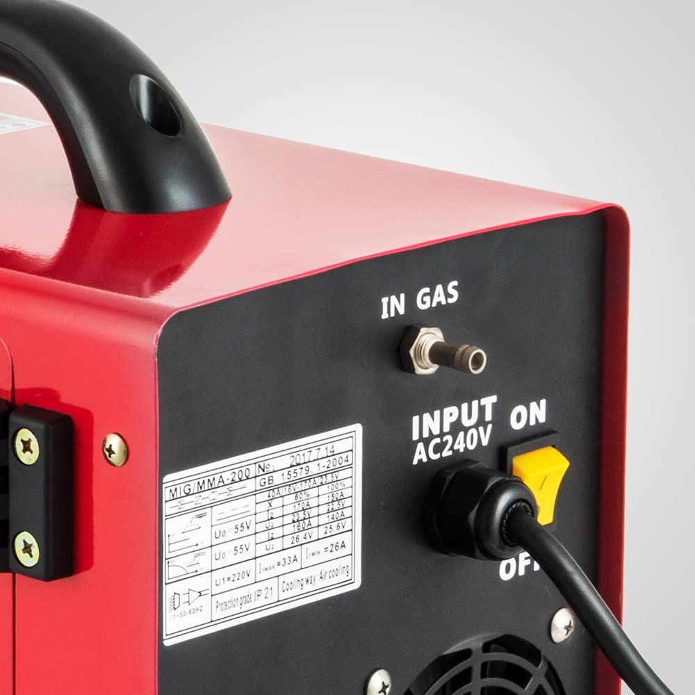 MAG MIG 200A SALDATURA INVERTER DI + INVENTORE DELL'ELTTORE,Ferramenta Industriale