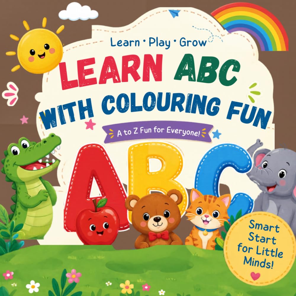 Learn ABC with Coloring Fun