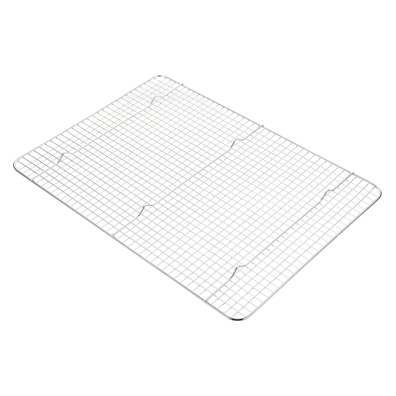 Abkühlgitter aus Edelstahl mit Großer Kapazität und Multifunktionalem Design zum Backen und Trocknen von Kuchen und Gemüse im Grill und Backofenbereich